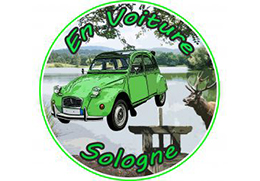 Logo En Voiture Sologne - Prêt à découvrir La Sologne en 2CV